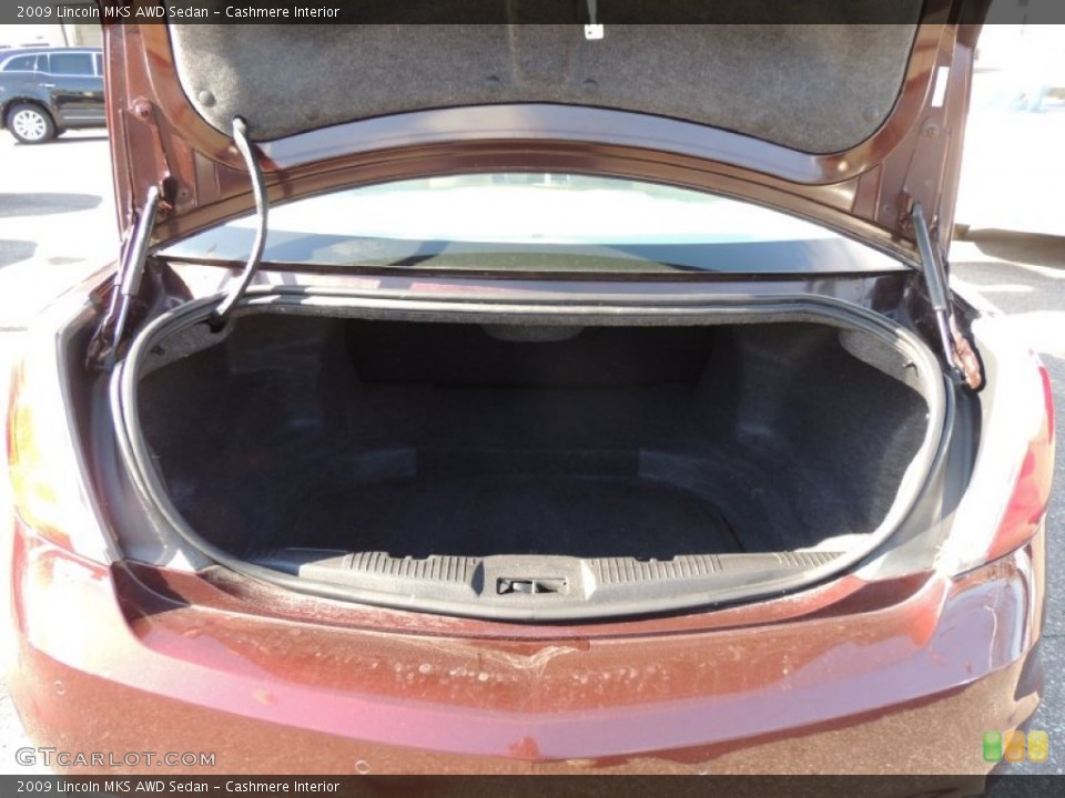 Cashmere Interior Trunk for the 2009 Lincoln MKS AWD Sedan #77569590