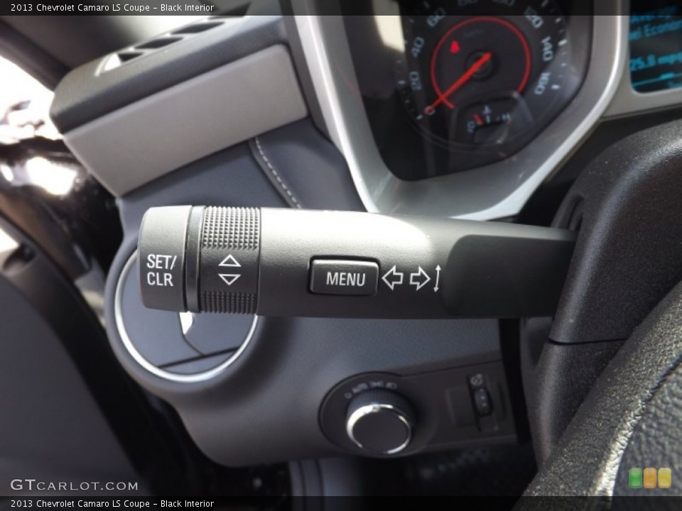 Black Interior Controls for the 2013 Chevrolet Camaro LS Coupe #77569680