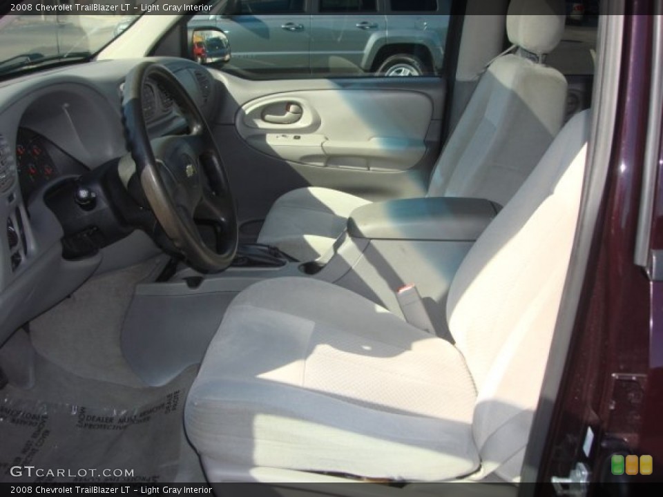 Light Gray Interior Front Seat for the 2008 Chevrolet TrailBlazer LT #77570088