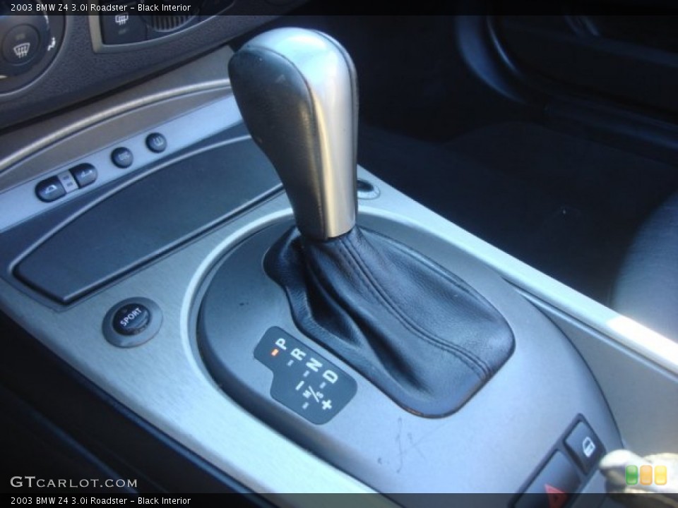 Black Interior Transmission for the 2003 BMW Z4 3.0i Roadster #77571367