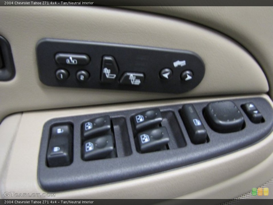 Tan/Neutral Interior Controls for the 2004 Chevrolet Tahoe Z71 4x4 #77571454