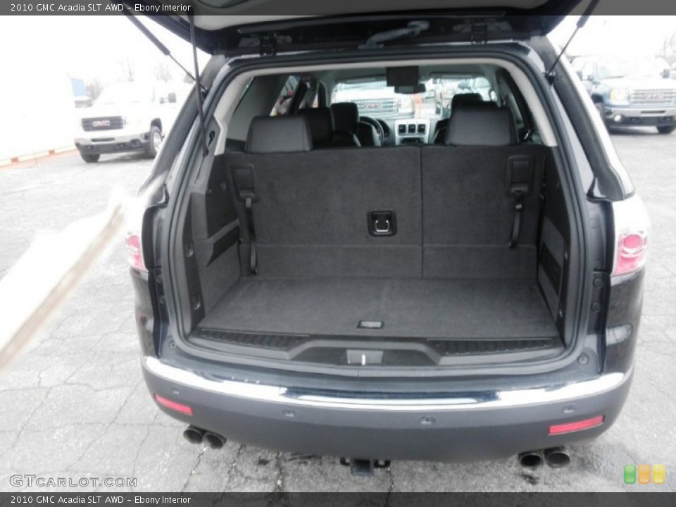 Ebony Interior Trunk for the 2010 GMC Acadia SLT AWD #77572097