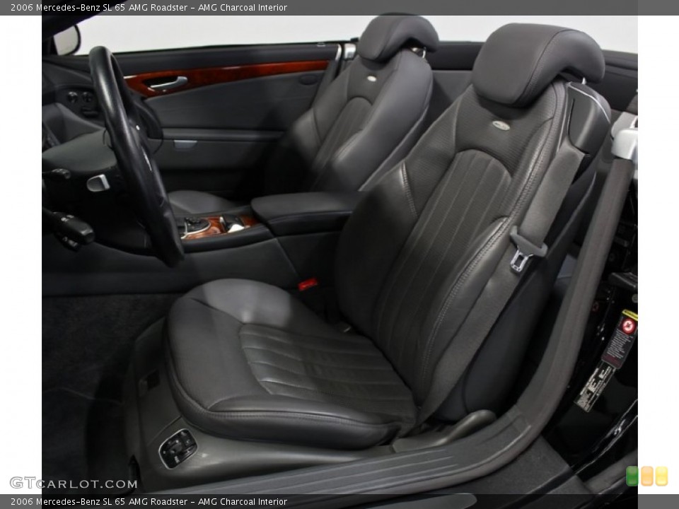 AMG Charcoal Interior Photo for the 2006 Mercedes-Benz SL 65 AMG Roadster #77572353