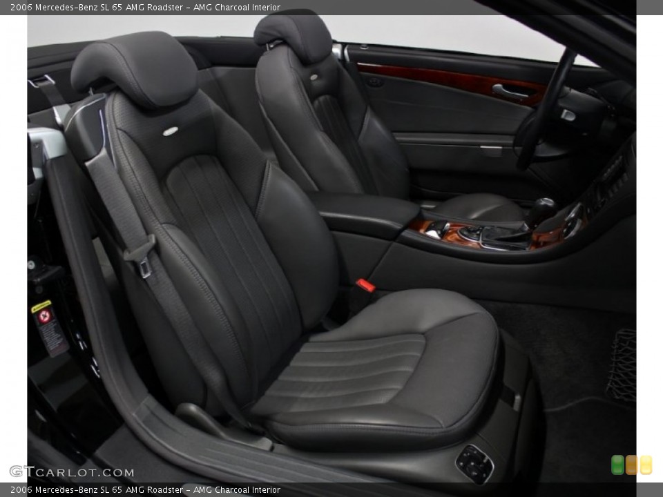 AMG Charcoal Interior Photo for the 2006 Mercedes-Benz SL 65 AMG Roadster #77572374