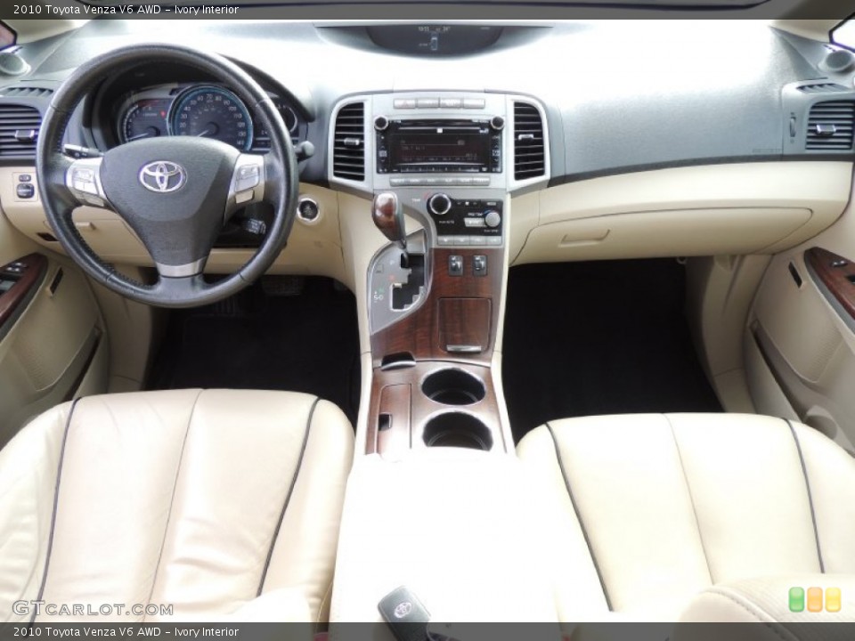 Ivory Interior Dashboard for the 2010 Toyota Venza V6 AWD #77572693