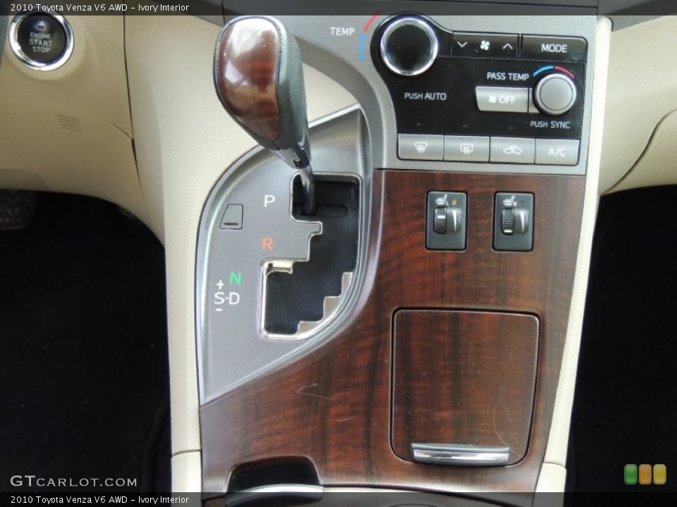 Ivory Interior Transmission for the 2010 Toyota Venza V6 AWD #77572749