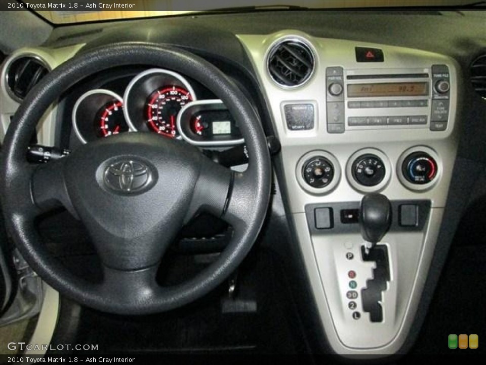 Ash Gray Interior Controls for the 2010 Toyota Matrix 1.8 #77573559