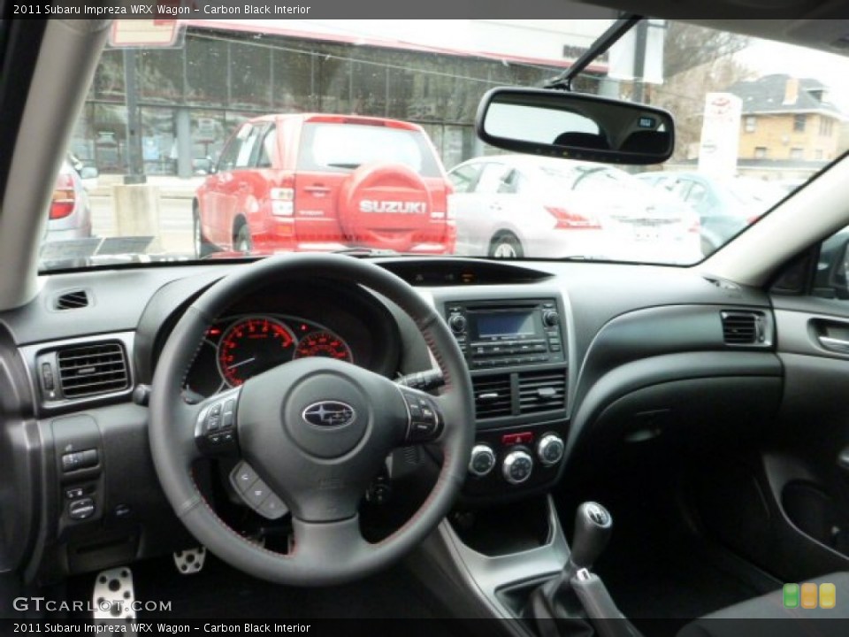 Carbon Black Interior Dashboard for the 2011 Subaru Impreza WRX Wagon #77573739