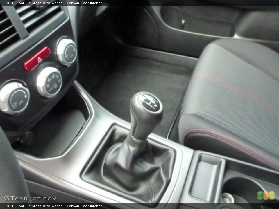 Carbon Black Interior Transmission for the 2011 Subaru Impreza WRX Wagon #77573751