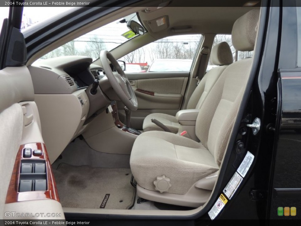 Pebble Beige Interior Photo for the 2004 Toyota Corolla LE #77574039