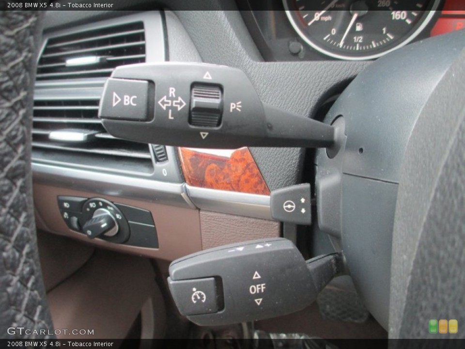 Tobacco Interior Controls for the 2008 BMW X5 4.8i #77574292