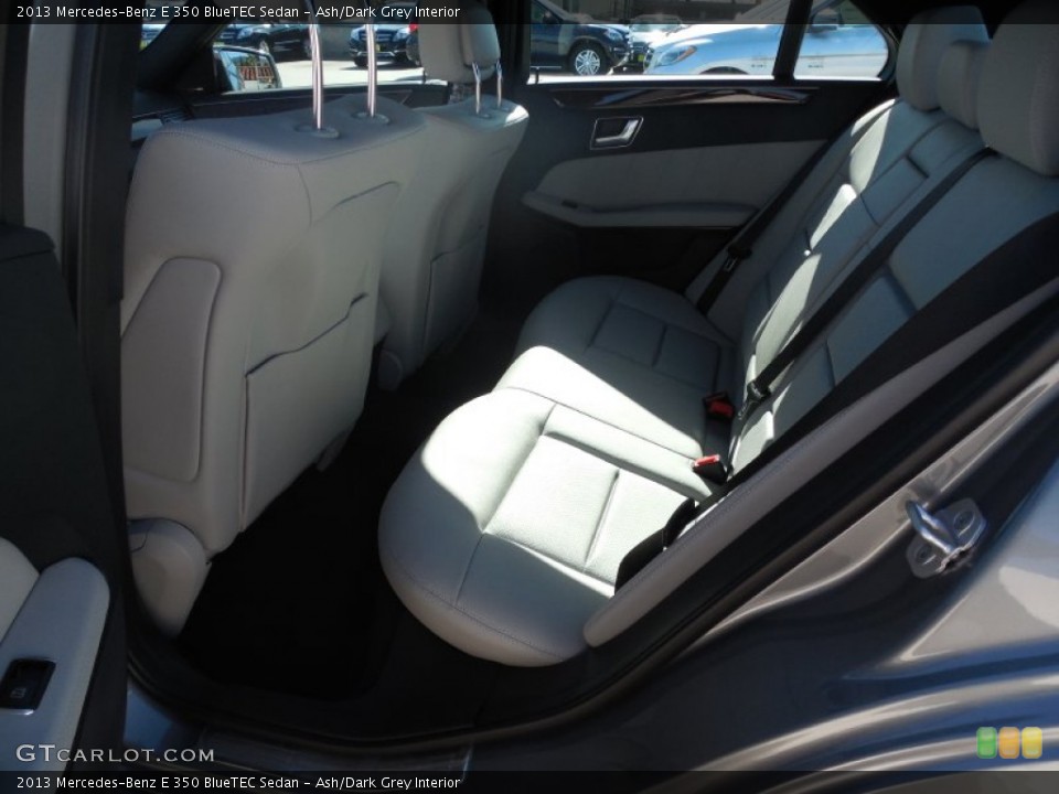 Ash/Dark Grey Interior Rear Seat for the 2013 Mercedes-Benz E 350 BlueTEC Sedan #77574739