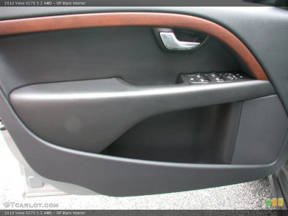 Off Black Interior Door Panel for the 2010 Volvo XC70 3.2 AWD #77574769