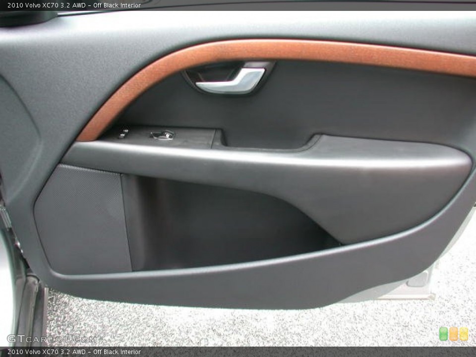 Off Black Interior Door Panel for the 2010 Volvo XC70 3.2 AWD #77574792