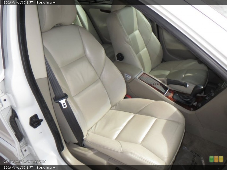 Taupe Interior Front Seat for the 2009 Volvo S60 2.5T #77574998