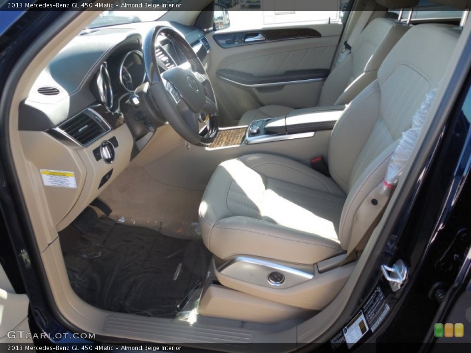 Almond Beige Interior Front Seat for the 2013 Mercedes-Benz GL 450 4Matic #77575300
