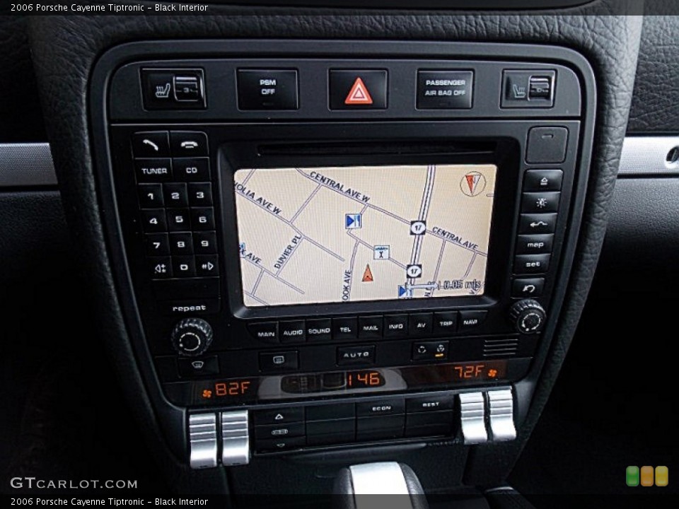 Black Interior Navigation for the 2006 Porsche Cayenne Tiptronic #77576337