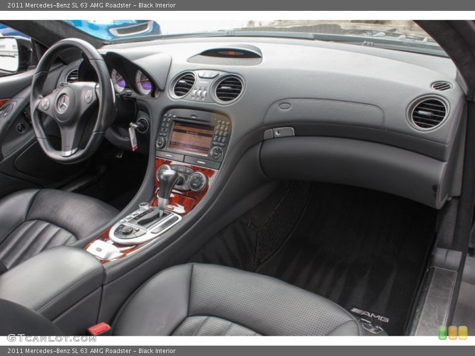 Black Interior Dashboard for the 2011 Mercedes-Benz SL 63 AMG Roadster #77576452