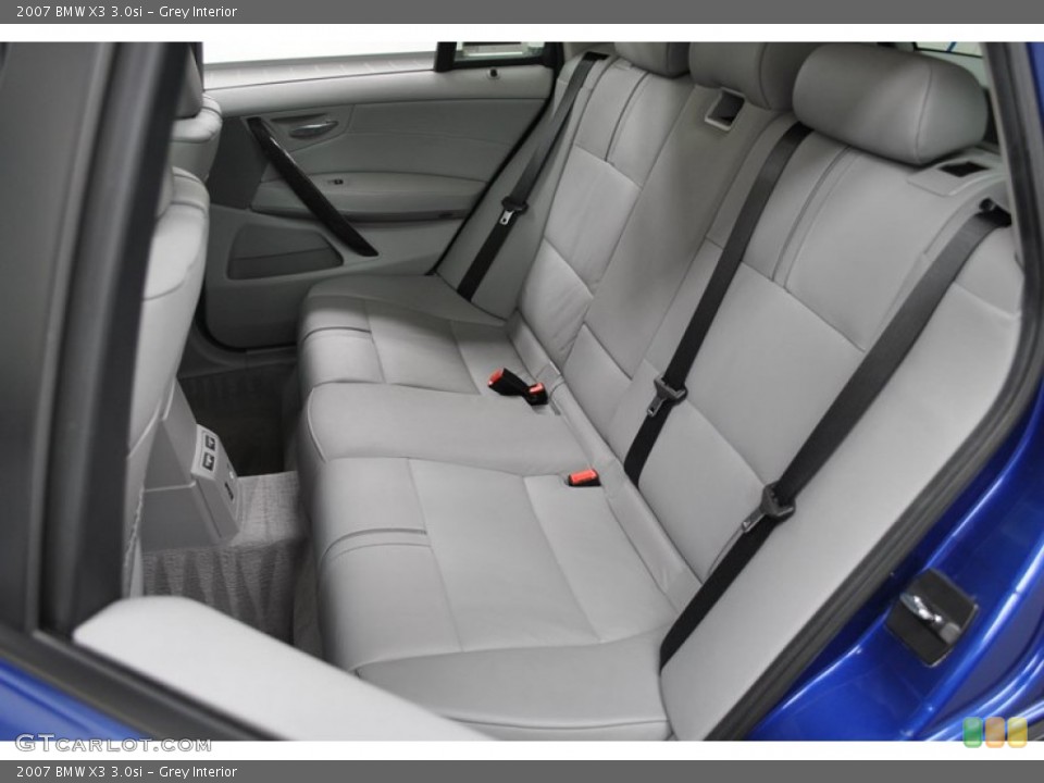 Grey Interior Rear Seat for the 2007 BMW X3 3.0si #77576609