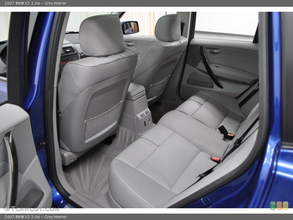 Grey Interior Rear Seat for the 2007 BMW X3 3.0si #77576874