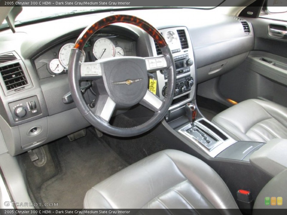Dark Slate Gray/Medium Slate Gray Interior Prime Interior for the 2005 Chrysler 300 C HEMI #77577209