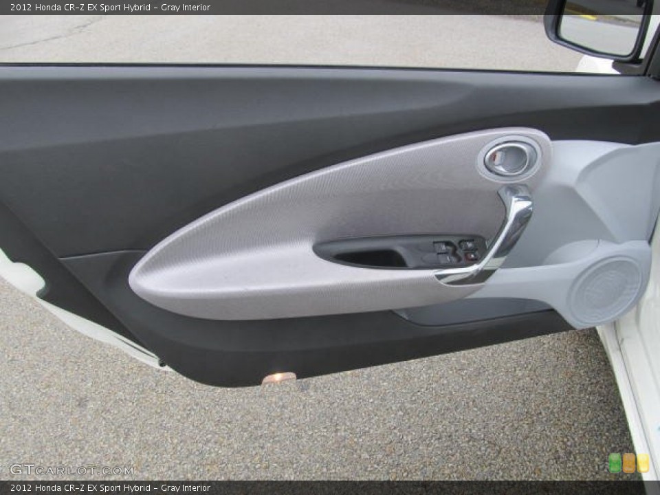 Gray Interior Door Panel for the 2012 Honda CR-Z EX Sport Hybrid #77579099