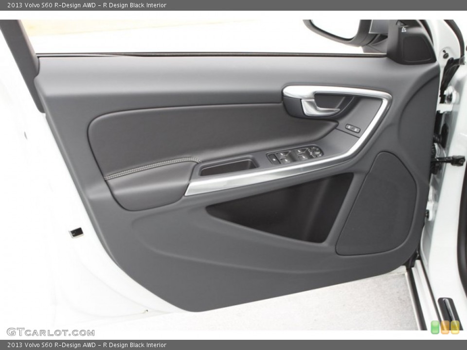R Design Black Interior Door Panel for the 2013 Volvo S60 R-Design AWD #77580006
