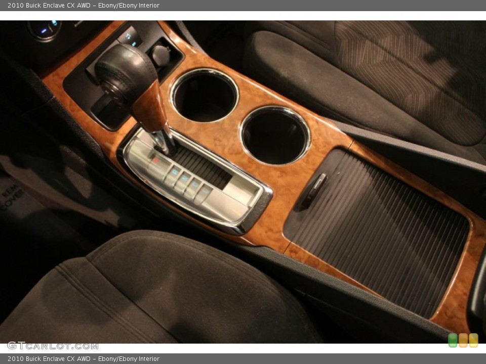 Ebony/Ebony Interior Transmission for the 2010 Buick Enclave CX AWD #77580033