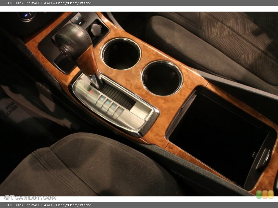 Ebony/Ebony Interior Transmission for the 2010 Buick Enclave CX AWD #77580060
