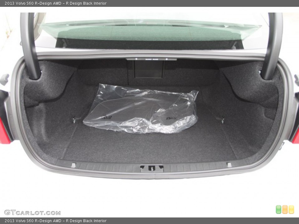 R Design Black Interior Trunk for the 2013 Volvo S60 R-Design AWD #77580330