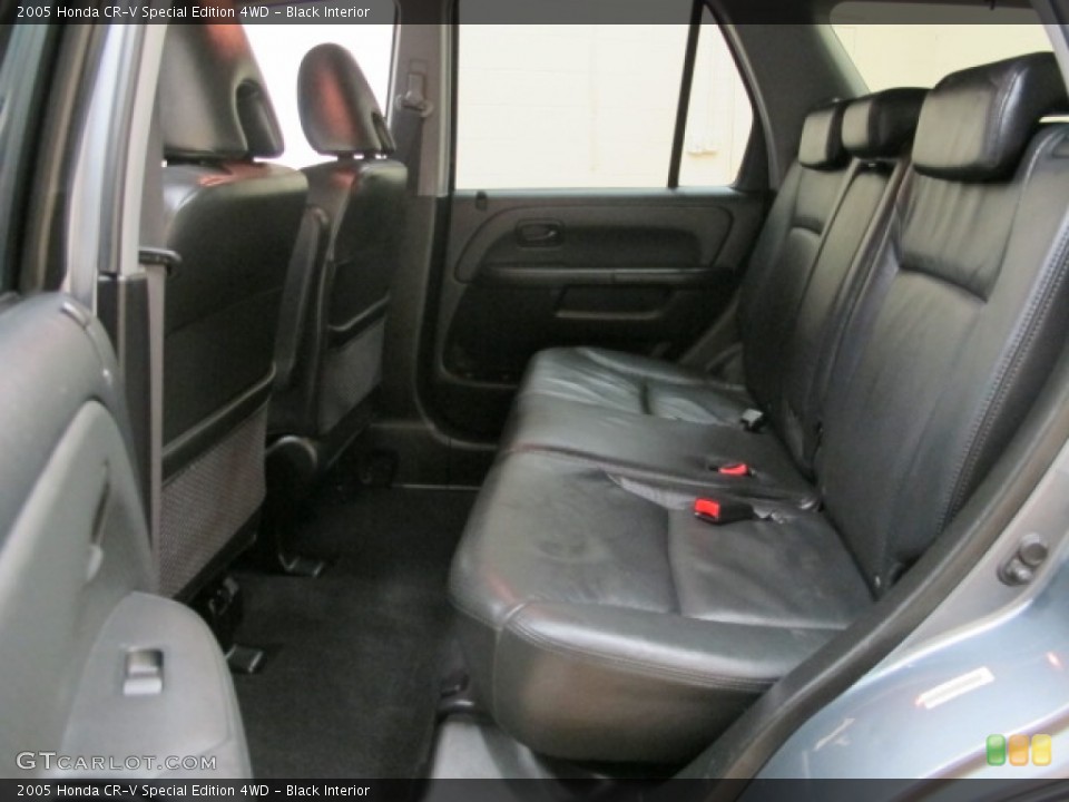 Black Interior Rear Seat for the 2005 Honda CR-V Special Edition 4WD #77580343