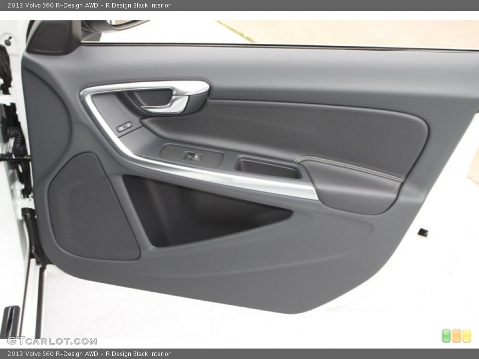 R Design Black Interior Door Panel for the 2013 Volvo S60 R-Design AWD #77580399