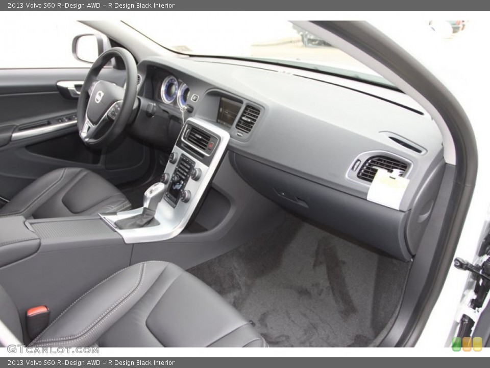 R Design Black Interior Dashboard for the 2013 Volvo S60 R-Design AWD #77580420