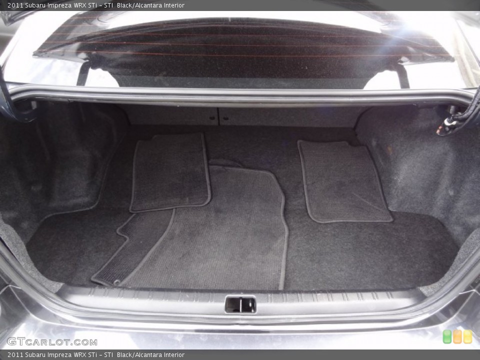 STI  Black/Alcantara Interior Trunk for the 2011 Subaru Impreza WRX STi #77580768