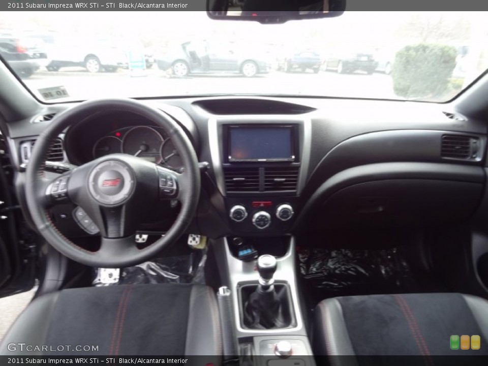 STI  Black/Alcantara Interior Dashboard for the 2011 Subaru Impreza WRX STi #77581036