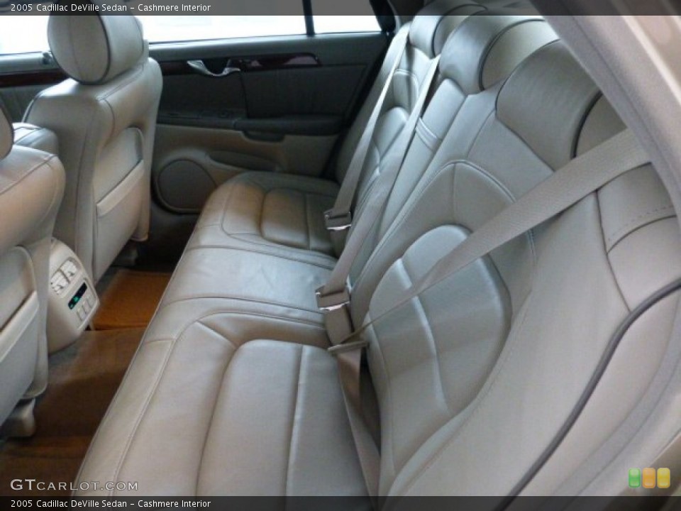 Cashmere Interior Rear Seat for the 2005 Cadillac DeVille Sedan #77581152