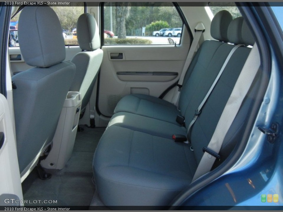 Stone Interior Rear Seat for the 2010 Ford Escape XLS #77582289
