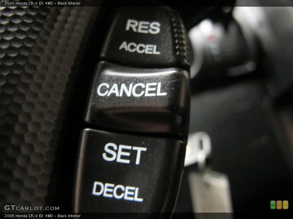 Black Interior Controls for the 2006 Honda CR-V EX 4WD #77582355