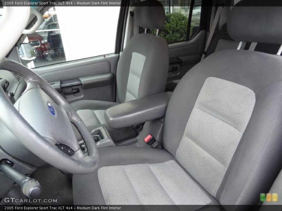 Medium Dark Flint Interior Front Seat for the 2005 Ford Explorer Sport Trac XLT 4x4 #77582577