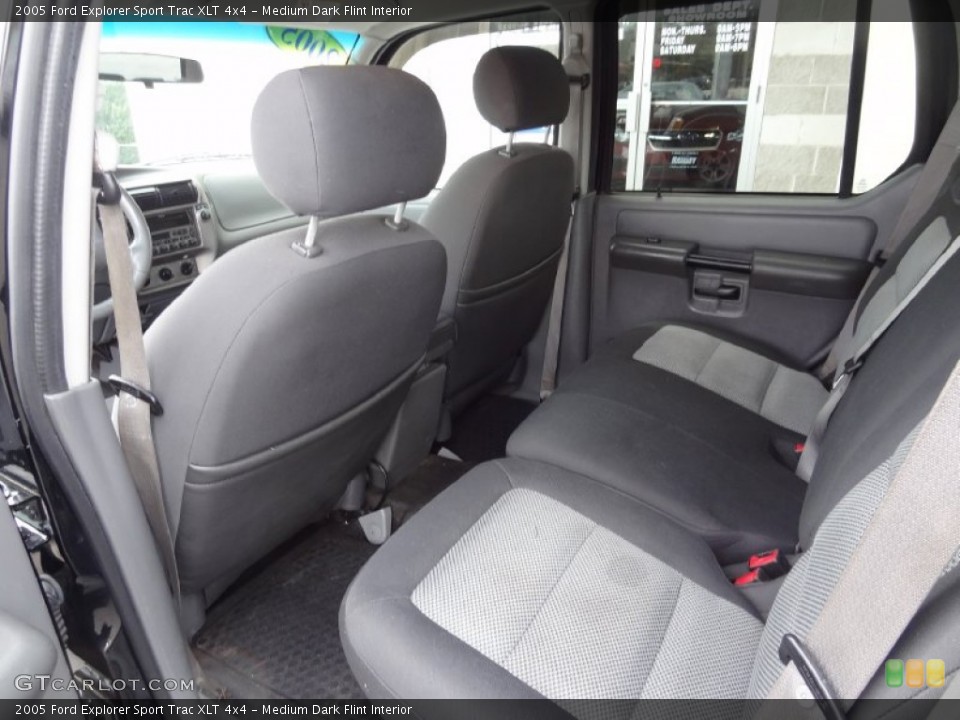 Medium Dark Flint Interior Rear Seat for the 2005 Ford Explorer Sport Trac XLT 4x4 #77582619