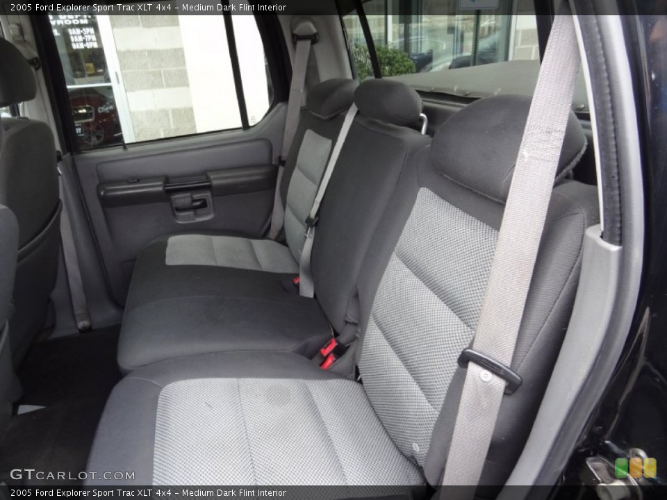 Medium Dark Flint Interior Rear Seat for the 2005 Ford Explorer Sport Trac XLT 4x4 #77582646