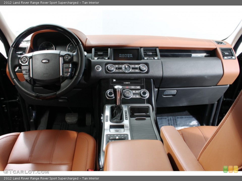 Tan Interior Dashboard for the 2012 Land Rover Range Rover Sport Supercharged #77583125
