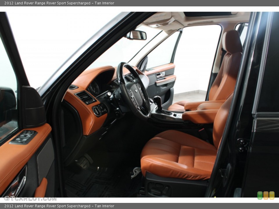 Tan Interior Photo for the 2012 Land Rover Range Rover Sport Supercharged #77583523