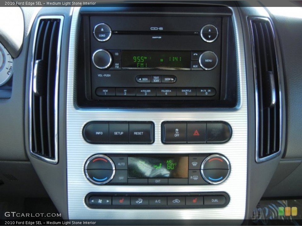 Medium Light Stone Interior Controls for the 2010 Ford Edge SEL #77583672