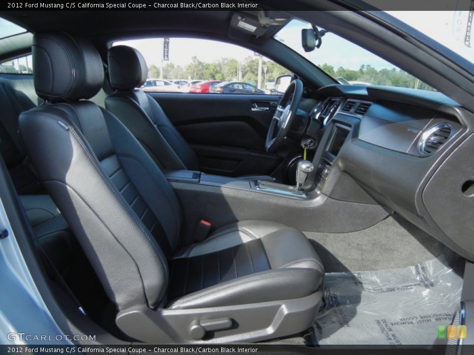 Charcoal Black/Carbon Black Interior Photo for the 2012 Ford Mustang C/S California Special Coupe #77584172