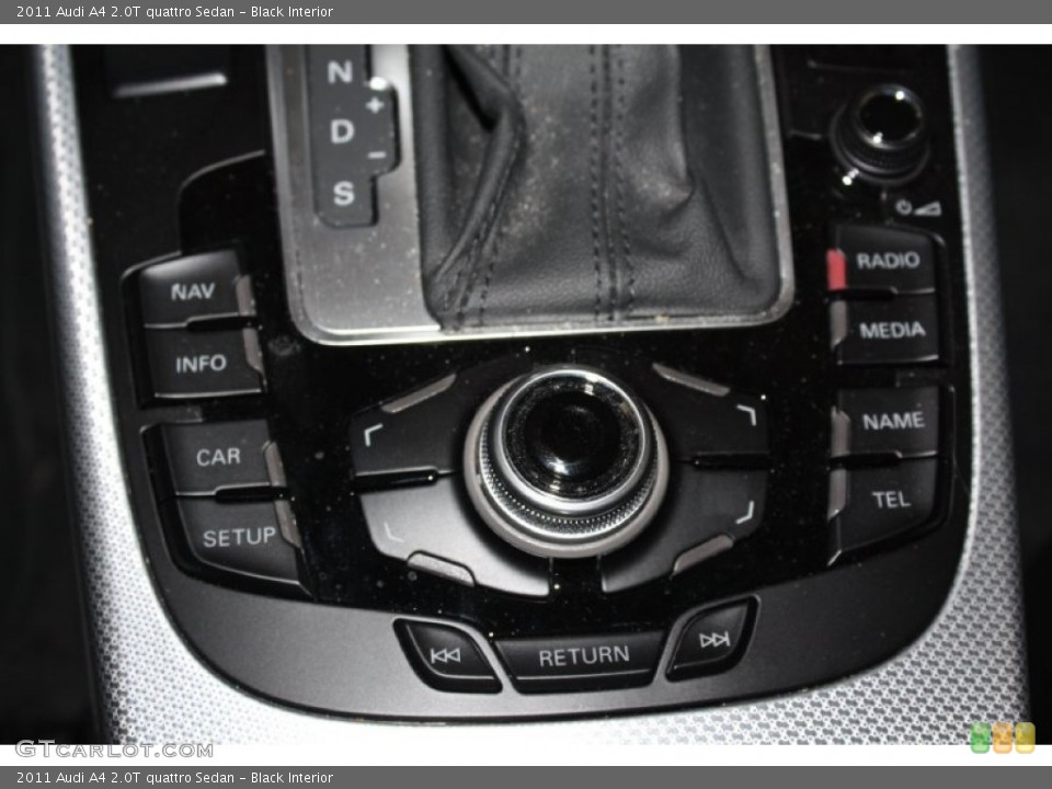 Black Interior Controls for the 2011 Audi A4 2.0T quattro Sedan #77585847