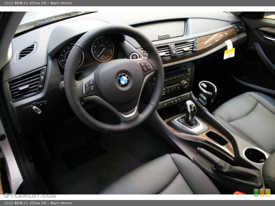 Black Interior Prime Interior for the 2013 BMW X1 xDrive 28i #77586054