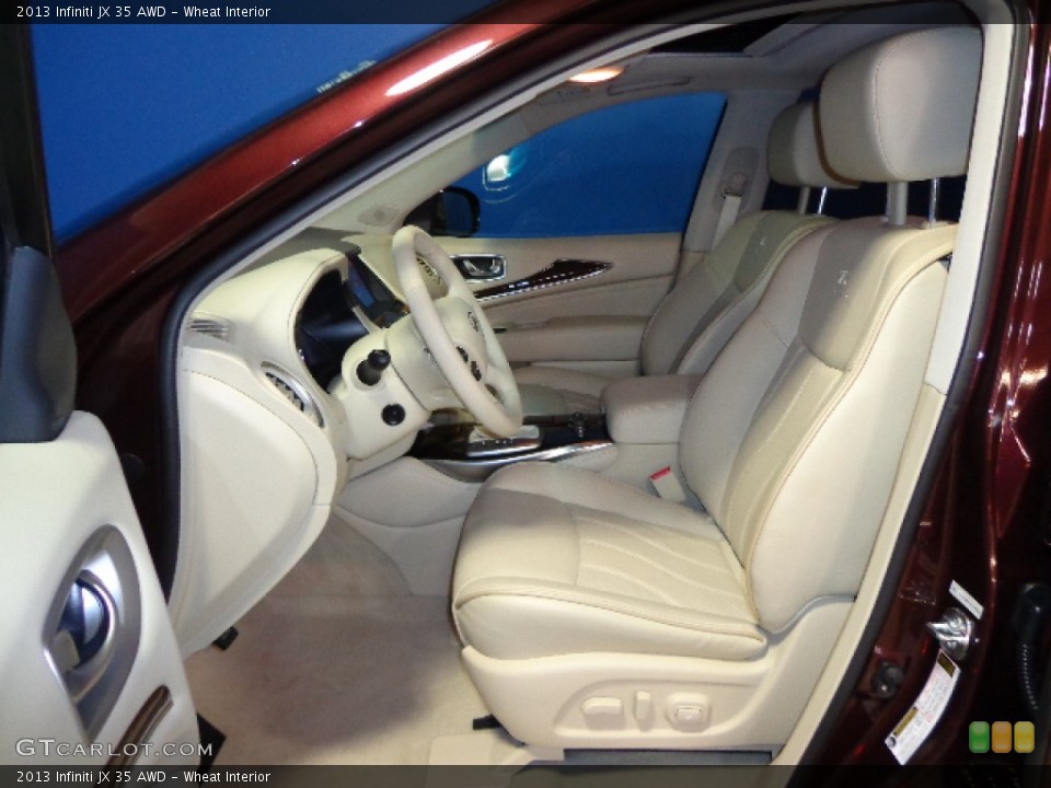 Wheat Interior Front Seat for the 2013 Infiniti JX 35 AWD #77586101
