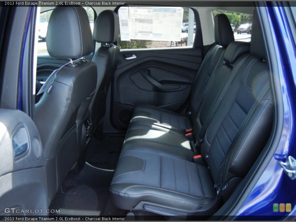Charcoal Black Interior Rear Seat for the 2013 Ford Escape Titanium 2.0L EcoBoost #77586366