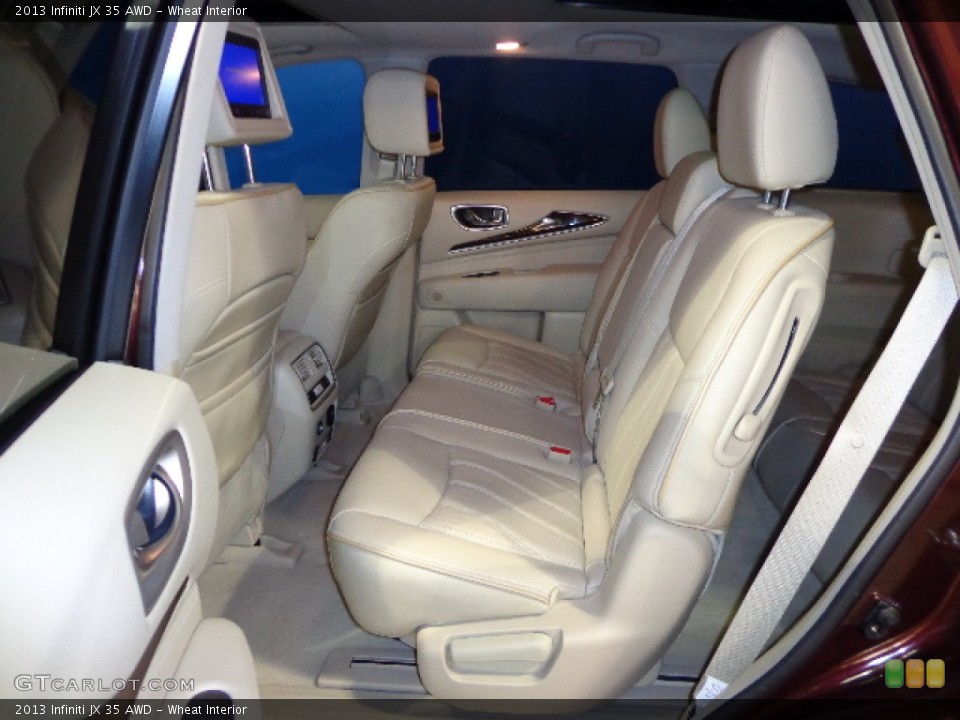 Wheat Interior Rear Seat for the 2013 Infiniti JX 35 AWD #77586672